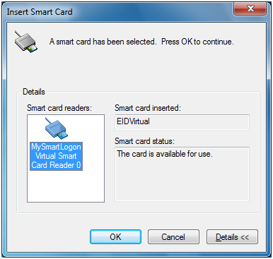 Ask for a smart card
