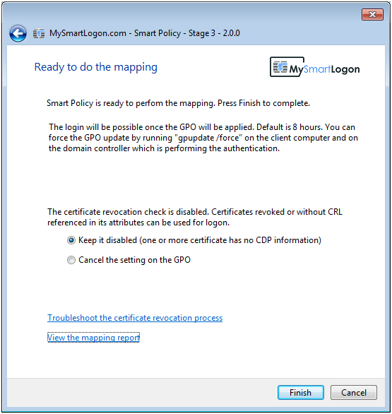 Configure CRL